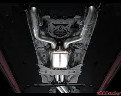 AWE Tuning SwitchPath Exhaust | 3" Diameter | 9.25" Dual Diamond Black RS-Style Tips Audi RS6 Avant  2021-2023 - 3025-33776