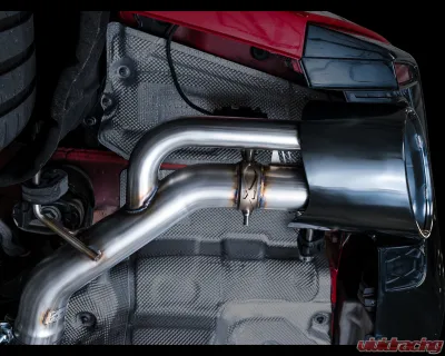 AWE Tuning SwitchPath Exhaust | 3" Diameter | 9.25" Dual Diamond Black RS-Style Tips Audi RS6 Avant  2021-2023 - 3025-33776