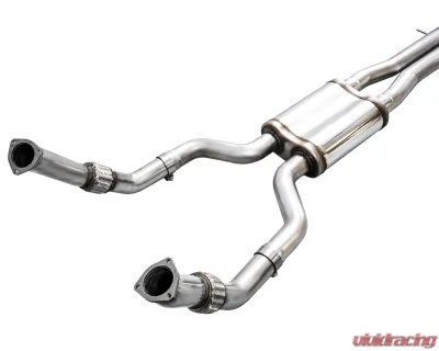 AWE Tuning SwitchPath Exhaust | 3" Diameter | 9.25" Dual Diamond Black RS-Style Tips Audi RS6 Avant  2021-2023 - 3025-33776