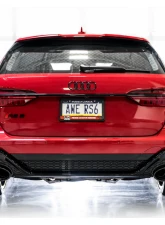 AWE Tuning SwitchPath Exhaust | 3" Diameter | 9.25" Dual Diamond Black RS-Style Tips Audi RS6 Avant  2021-2023                                     - 3025-33776 - Image 14