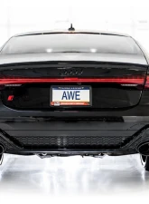 AWE Tuning SwitchPath Exhaust | 3" Diameter | 9.25" Dual Diamond Black RS-Style Tips Audi RS6 Avant  2021-2023                                     - 3025-33776 - Image 18