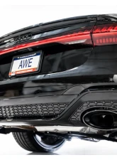 AWE Tuning SwitchPath Exhaust | 3" Diameter | 9.25" Dual Diamond Black RS-Style Tips Audi RS6 Avant  2021-2023                                     - 3025-33776 - Image 19