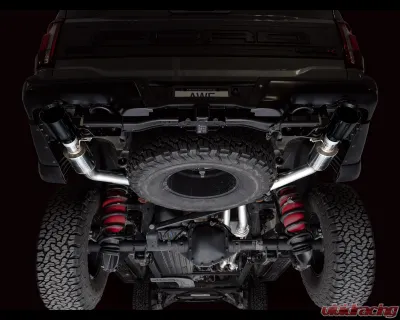 AWE Tuning SwitchPath Exhaust | 5" Diamond Black Tips Ford F-150 Raptor R 2023-2025 - 3025-33852