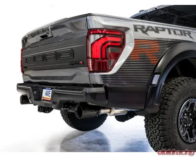 AWE Tuning SwitchPath Exhaust | 5" Diamond Black Tips Ford F-150 Raptor R 2023-2025 - 3025-33852
