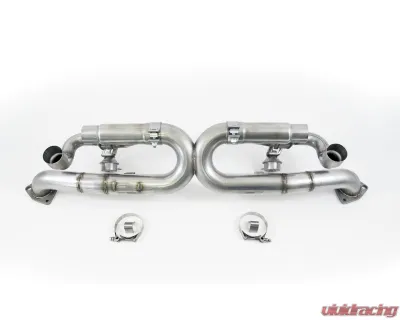 AWE Tuning SwitchPath Exhaust | 2.5" Diameter | PSE cars | No Tips Porsche 911 Carrera 4 2012-2016 - 3025-41010