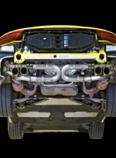 AWE Tuning SwitchPath Exhaust | 2.5" Diameter | PSE cars | No Tips Porsche 911 Carrera 4 2012-2016                                     - 3025-41010 - Image 2