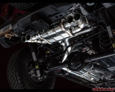 AWE Tuning SwitchPath Exhaust | 3" Diameter | No Tips Jeep Wrangler Unlimited Rubicon 392 2021-2024 - 3025-41392