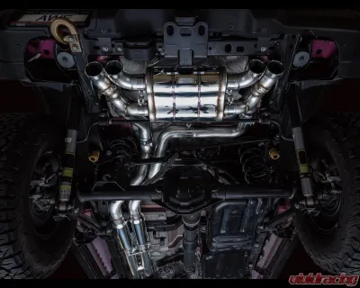 AWE Tuning SwitchPath Exhaust | 3" Diameter | No Tips Jeep Wrangler Unlimited Rubicon 392 2021-2024 - 3025-41392