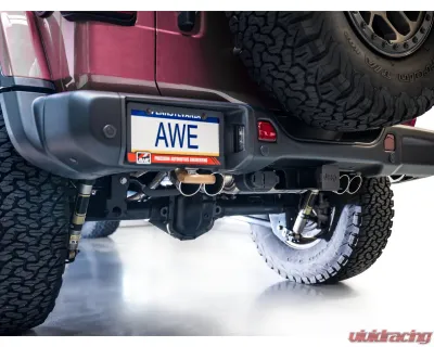 AWE Tuning SwitchPath Exhaust | 3" Diameter | No Tips Jeep Wrangler Unlimited Rubicon 392 2021-2024 - 3025-41392