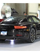 AWE Tuning SwitchPath Exhaust | 2.5" Diameter | PSE Cars | 3.54" Quad Chrome Silver Tips Porsche 911 Carrera 2012-2016                                     - 3025-42010 - Image 3