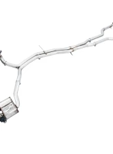 AWE Tuning SwitchPath Exhaust | 2.5" Diameter | 4" Quad Chrome Silver Tips Audi S5 2018-2024                                     - 3025-42038 - Image 7