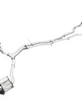 AWE Tuning SwitchPath Exhaust | 2.5" Diameter | Non-Resonated | 4" Quad Chrome Silver Tips Audi S5 Sportback 2018-2024                                     - 3025-42042 - Image 5