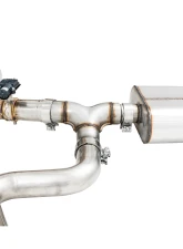 AWE Tuning SwitchPath Exhaust | 3" Diameter | 4" Quad Chrome Silver Tips Audi S3 2015-2020                                     - 3025-42068 - Image 2