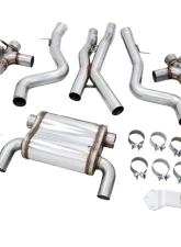 AWE Tuning SwitchPath Cat Back Exhaust | 3" Diameter | 4" Quad Chrome Silver BMW M3 2015-2018|BMW M4 2015-2020                                     - 3025-42070 - Image 6