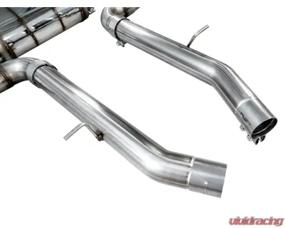 AWE Tuning SwitchPath Axleback Exhaust Chrome Silver Tips BMW X3 M 2020-2024 - 3025-42301
