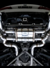 AWE Tuning SwitchPath Axleback Exhaust Chrome Silver Tips BMW X3 M 2020-2024                                     - 3025-42301 - Image 7