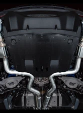 AWE Tuning SwitchPath Exhaust | 5" Quad Chrome Silver Tips Ford Mustang Dark Horse 2024-2025                                     - 3025-42375 - Image 2