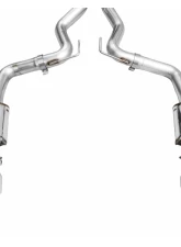 AWE Tuning SwitchPath Exhaust | 5" Quad Chrome Silver Tips Ford Mustang Dark Horse 2024-2025                                     - 3025-42375 - Image 10