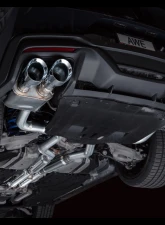 AWE Tuning SwitchPath Exhaust | 5" Quad Chrome Silver Tips Ford Mustang Dark Horse 2024-2025                                     - 3025-42375 - Image 15