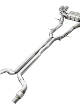 AWE Tuning SwitchPath Exhaust Chrome Silver Tips Cadillac CT4-V Blackwing 2022-2025                                     - 3025-42436 - Image 2