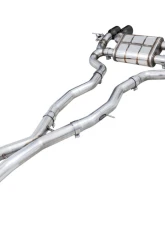AWE Tuning SwitchPath Cat Back Exhaust | 3" Diameter | 4.5" Quad Chrome Silver Tips BMW M3 2021-2025|BMW M4 2021-2025                                     - 3025-42480 - Image 6