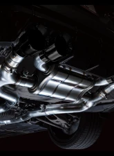 AWE Tuning SwitchPath Cat Back Exhaust | 3" Diameter | 4.5" Quad Chrome Silver Tips BMW M3 2021-2025|BMW M4 2021-2025                                     - 3025-42480 - Image 12