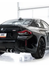 AWE Tuning SwitchPath Exhaust | 4.5" Quad Chrome Silver Tips BMW G87 M2 2023-2025                                     - 3025-42487 - Image 5