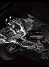 AWE Tuning SwitchPath Exhaust | 4.5" Quad Chrome Silver Tips BMW G87 M2 2023-2025                                     - 3025-42487 - Image 14