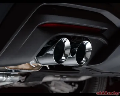AWE Tuning SwitchPath Exhaust | 5" Quad Chrome Silver Tips Ford Mustang GT 2024-2024|Ford Mustang GT Premium 2024-2024 - 3025-42650
