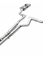 AWE Tuning SwitchPath Exhaust | 5" Quad Chrome Silver Tips Ford Mustang GT 2024-2024|Ford Mustang GT Premium 2024-2024                                     - 3025-42650 - Image 10