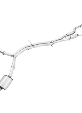 AWE Tuning SwitchPath Exhaust | 2.5" Diameter | Non-Resonated | 4" Quad Diamond Black Tips Audi S4 2018-2024                                     - 3025-43034 - Image 7