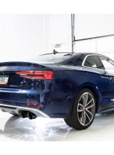 AWE Tuning SwitchPath Exhaust | 2.5" Diameter | 4" Quad Diamond Black Tips Audi S5 2018-2024                                     - 3025-43042 - Image 2