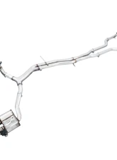 AWE Tuning SwitchPath Exhaust | 2.5" Diameter | Non-Resonated | 4" Quad Diamond Black Tips Audi S5 Sportback 2018-2024                                     - 3025-43046 - Image 6