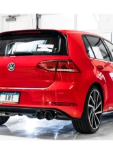 AWE Tuning SwitchPath Exhaust | 3" Diameter | 4" Quad Diamond Black Tips Volkswagen Golf R 2015-2017                                     - 3025-43068 - Image 5