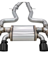 AWE Tuning SwitchPath Cat Back Exhaust | 3" Diameter | 4" Quad Diamond Black BMW M3 2015-2018|BMW M4 2015-2020                                     - 3025-43074 - Image 2