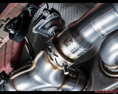 AWE Tuning SwitchPath Cat Back Exhaust | 3" Diameter | 4" Quad Diamond Black BMW M3 2015-2018|BMW M4 2015-2020 - 3025-43074