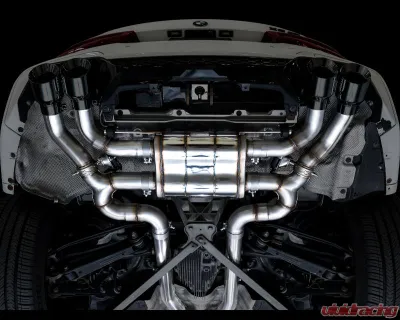 AWE Tuning SwitchPath Axleback Exhaust | Diamond Black Tips BMW X4 M|X4 M Competition|X3 M|X3 M Competition 2020-2025 - 3025-43301