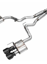 AWE Tuning SwitchPath Exhaust | 5" Quad Diamond Black Tips Ford Mustang Dark Horse 2024-2025                                     - 3025-43375 - Image 15