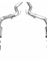 AWE Tuning SwitchPath Exhaust | 5" Quad Diamond Black Tips Ford Mustang Dark Horse 2024-2025                                     - 3025-43375 - Image 10