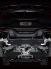AWE Tuning SwitchPath Exhaust | 5" Quad Diamond Black Tips Ford Mustang Dark Horse 2024-2025                                     - 3025-43375 - Image 14