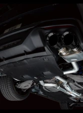 AWE Tuning SwitchPath Exhaust | 5" Quad Diamond Black Tips Ford Mustang Dark Horse 2024-2025                                     - 3025-43375 - Image 15