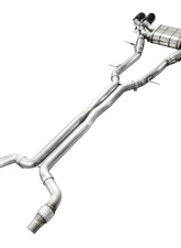 AWE Tuning AWE SwitchPath Exhaust Diamond Black Tips Cadillac CT4-V Blackwing 2022-2025                                     - 3025-43436 - Image 2