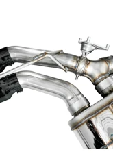 AWE Tuning AWE SwitchPath Exhaust Diamond Black Tips Cadillac CT4-V Blackwing 2022-2025                                     - 3025-43436 - Image 5