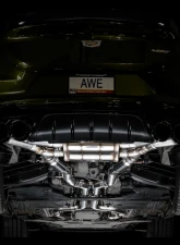 AWE Tuning AWE SwitchPath Exhaust Diamond Black Tips Cadillac CT4-V Blackwing 2022-2025                                     - 3025-43436 - Image 7