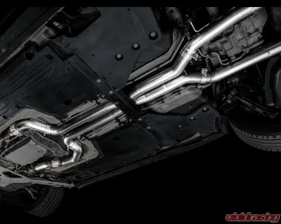 AWE Tuning AWE SwitchPath Exhaust Diamond Black Tips Cadillac CT4-V Blackwing 2022-2025 - 3025-43436