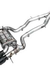 AWE Tuning SwitchPath Exhaust | 4.5" Quad Diamond Black Tips BMW G87 M2 2023-2025                                     - 3025-43487 - Image 14