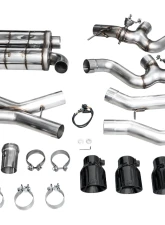 AWE Tuning SwitchPath Exhaust | 4.5" Quad Diamond Black Tips BMW G87 M2 2023-2025                                     - 3025-43487 - Image 12