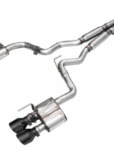 AWE Tuning SwitchPath Exhaust | 4" Quad Diamond Black Tips Ford Mustang GT Premium 2024-2024                                     - 3025-43650 - Image 16