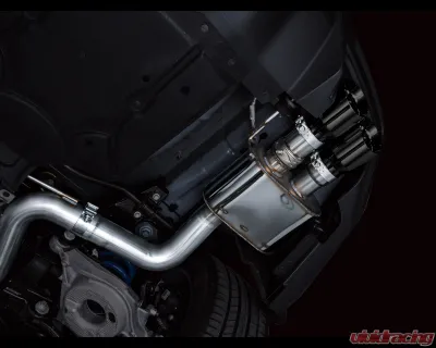 AWE Tuning SwitchPath Exhaust | 4" Quad Diamond Black Tips Ford Mustang GT Premium 2024-2024 - 3025-43650