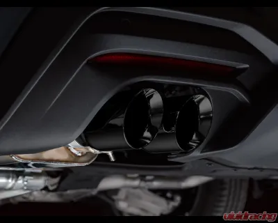 AWE Tuning SwitchPath Exhaust | 4" Quad Diamond Black Tips Ford Mustang GT Premium 2024-2024 - 3025-43650